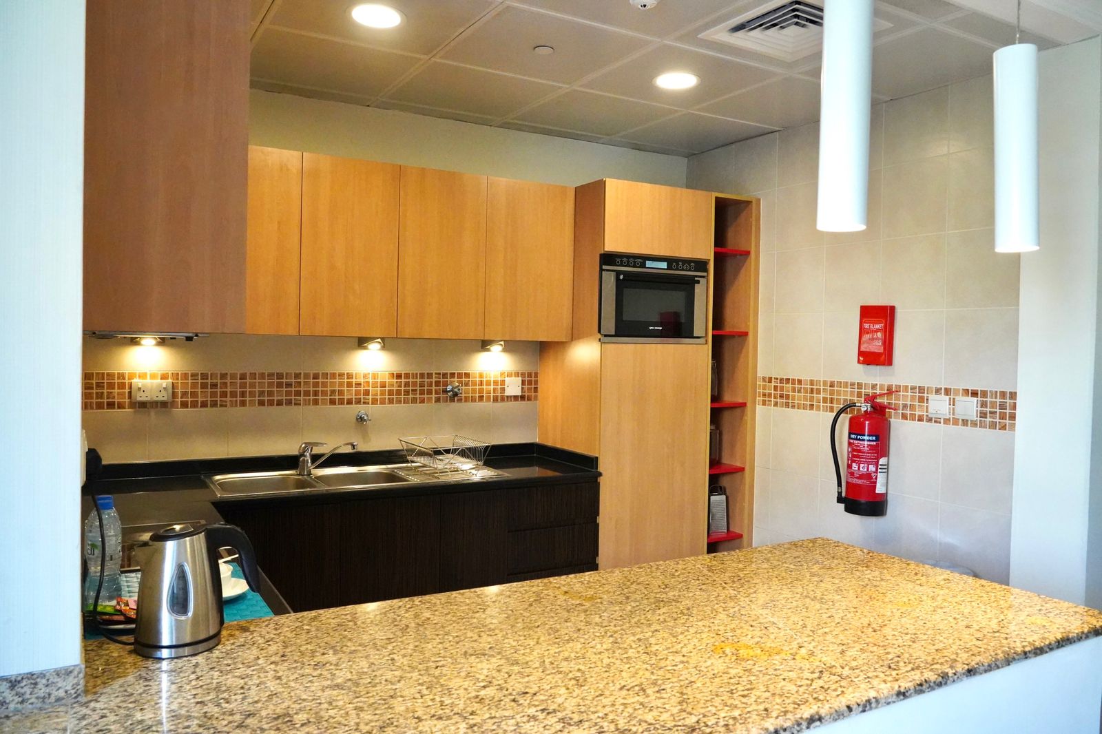 A Kitchen in Andalus By Al Seef Resort and Spa